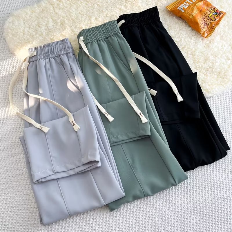 Quần Dài Ống Rộng Màu Trắng Thiết Kế Sang Trọng Thời Trang Cao Cấp Cho Nam