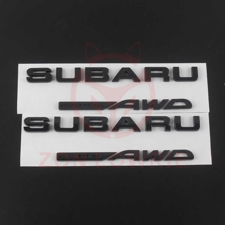 Thích hợp cho SUBARU SUBARU AWD WRX STI BRZ Logo ô tô sửa đổi SUBARU AWD WRX Logo phía sau Nhãn dán 