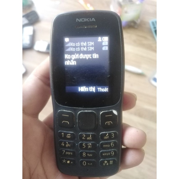 Điện thoại Nokia 106 2018 2 sim ta-1114 đã qua sử dụng Giá rẻ