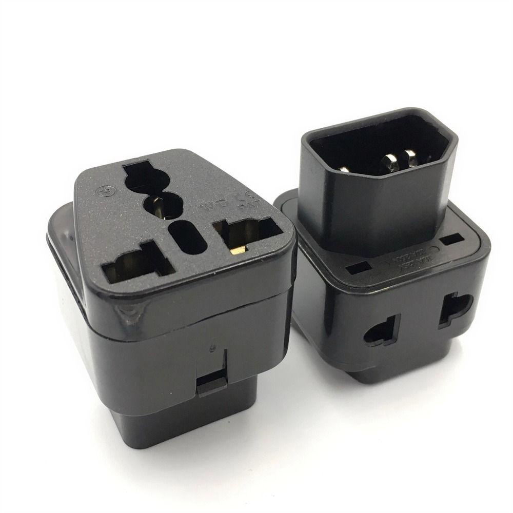 Phích Cắm Chuyển Đổi 10A WD-320 C13 Female 250V Màu Trắng Đen