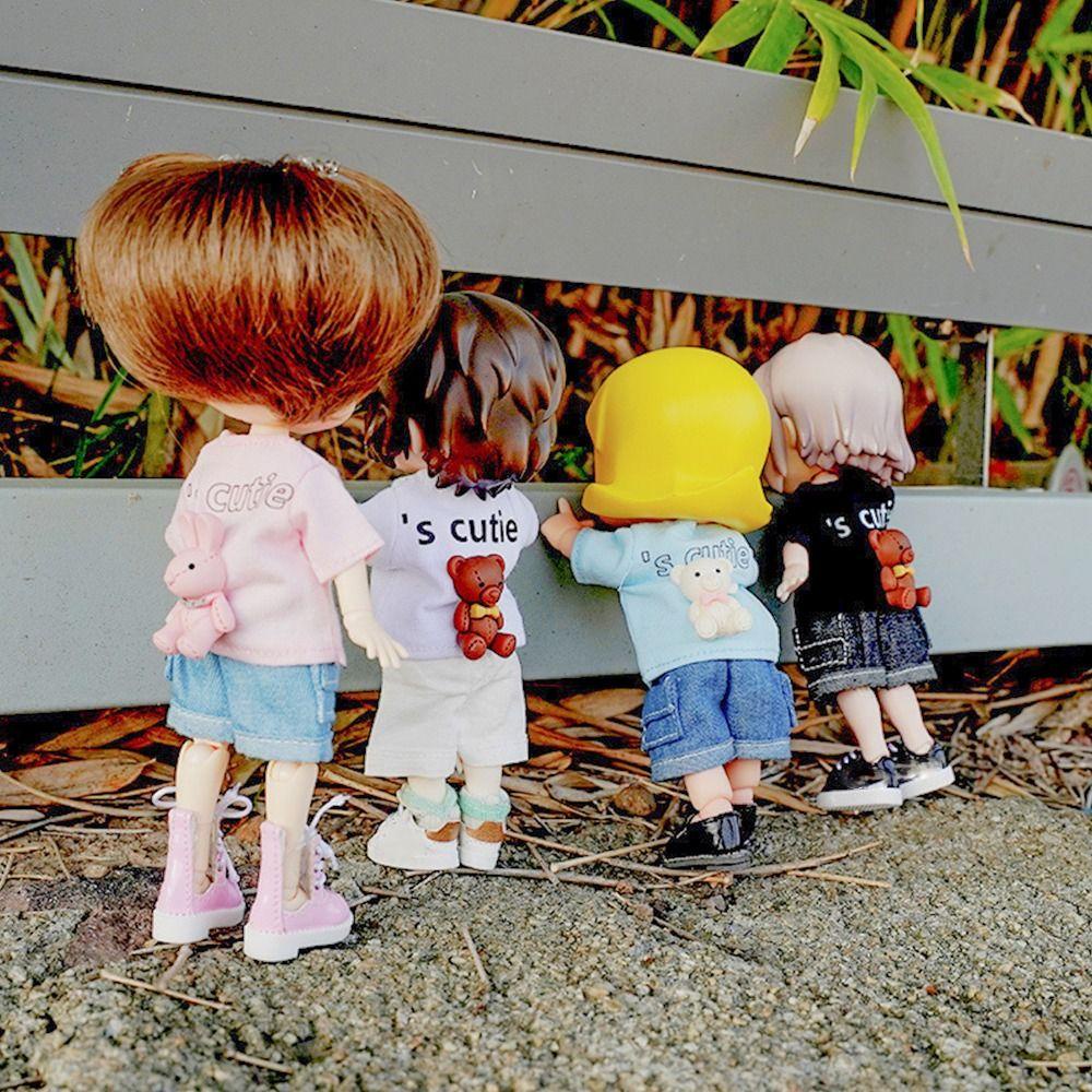Áo Khoác Cotton Mini Màu Cầu Vồng Cho Búp Bê