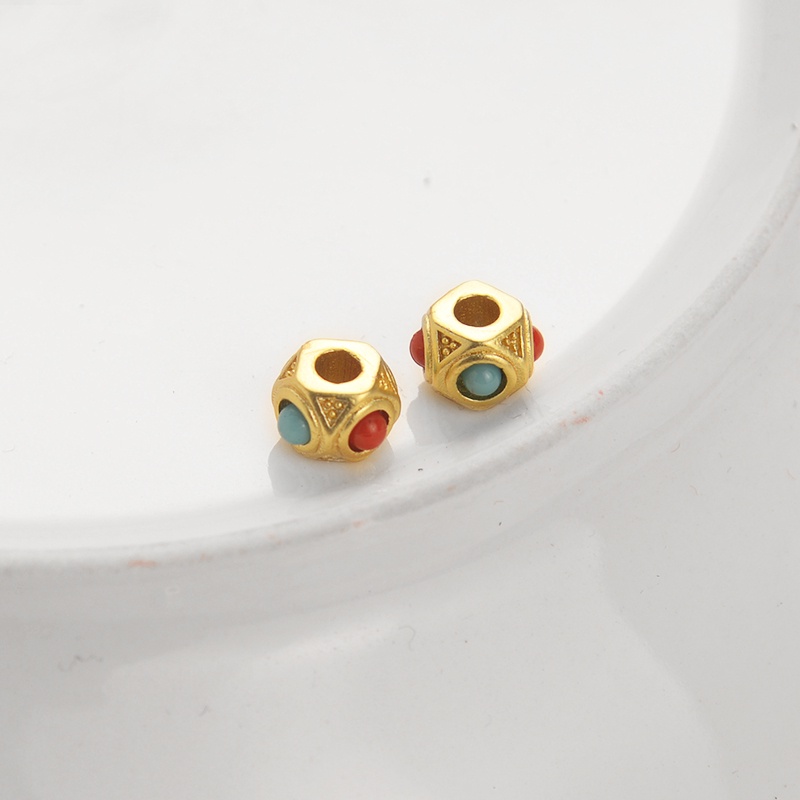 Chuỗi Hạt Vàng Hình Chuồn Chuồn Dùng Làm Trang Sức diy