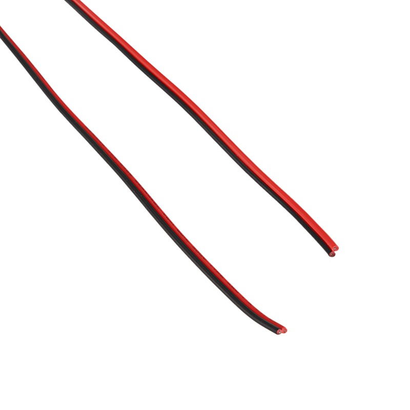 22 Gauge 15m Đỏ đen Dây Zip AWG Cáp điện trên mặt đất Xe đồng mắc kẹt