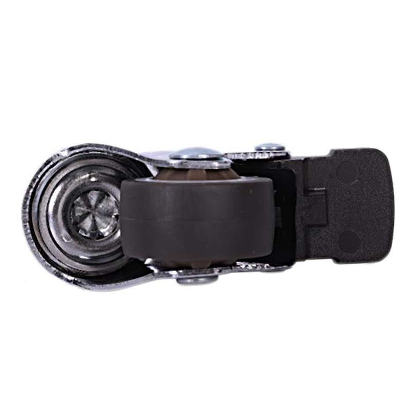 4 cái Bánh xe nhỏ nhỏ 1 Inch M8X15Mm Tpe Bánh xe im lặng có phanh Bánh xe đa năng cho ngăn kéo tủ sách nội thất