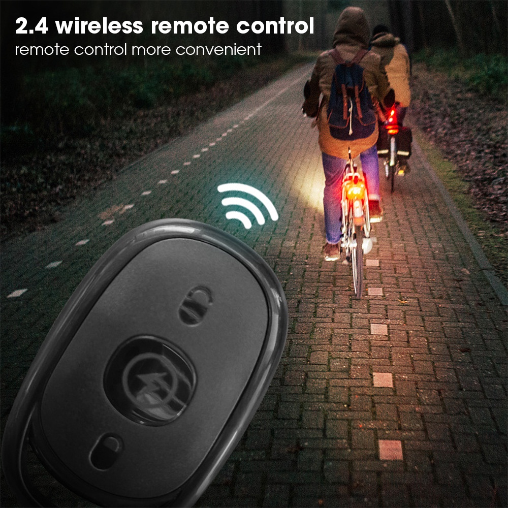 1 Bộ Đèn LED Cảnh Báo Không Dây USB Độ Sáng Cao 7 Màu Chống Va Chạm Có Thể Thay Đổi Kèm Điều Khiển Từ Xa Cho Xe Hơi / Xe Máy /