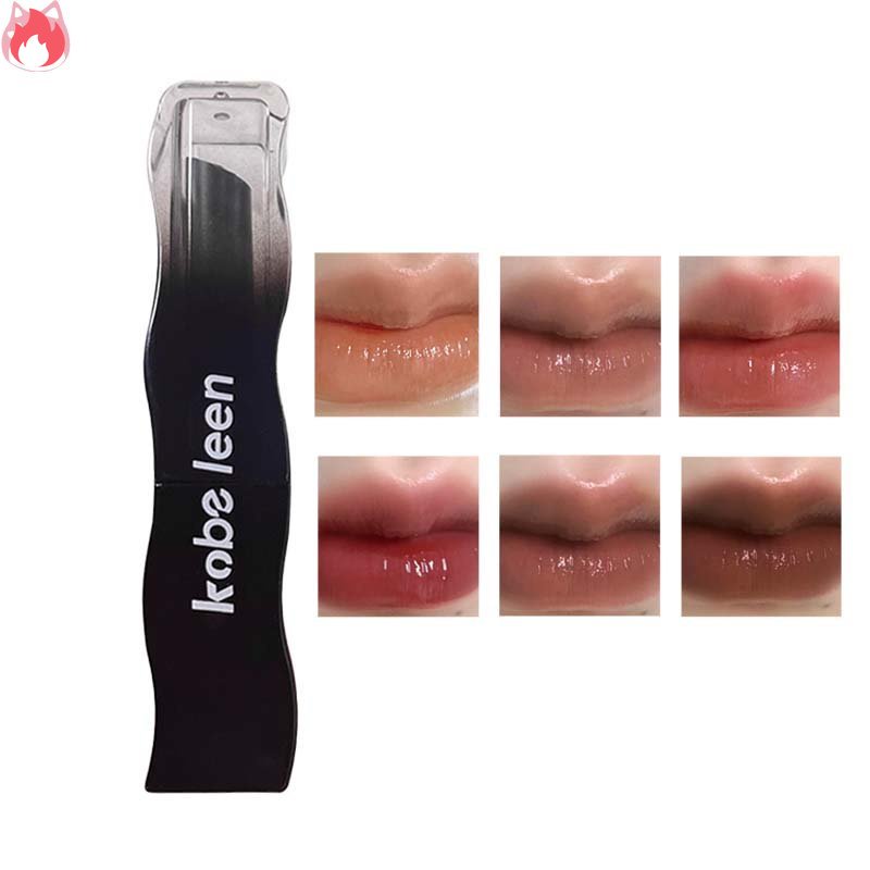 Son Bóng Màu Đen Hiệu Ứng Gương Dưỡng Ẩm Lâu Trôi Không Dính Cốc