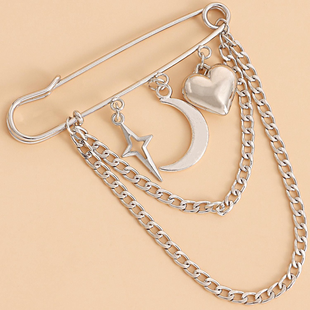 Ghim CàI ÁO HìNh Chữ ThậP / Ngôi Sao ĐíNh Đá ThờI Trang Cho Nam