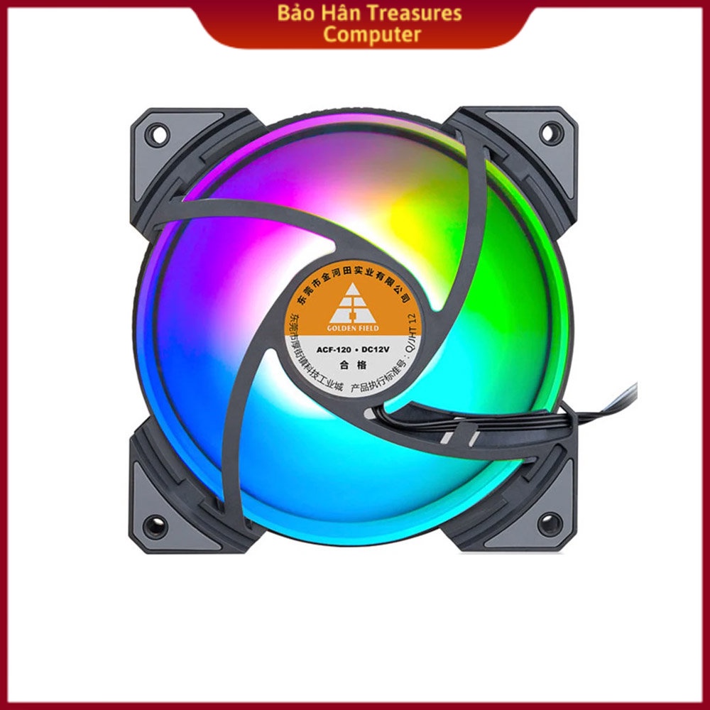 Quạt tản nhiệt máy tính Golden Field MHRGB ( RGB Auto, Double Side ) - Hàng chính hãng