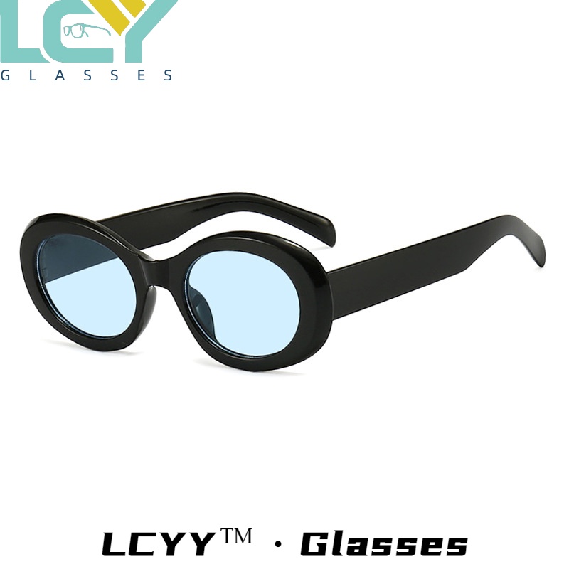 Kính Mát Gọng Oval Chống Tia UV Thời Trang LCYY2023 5377