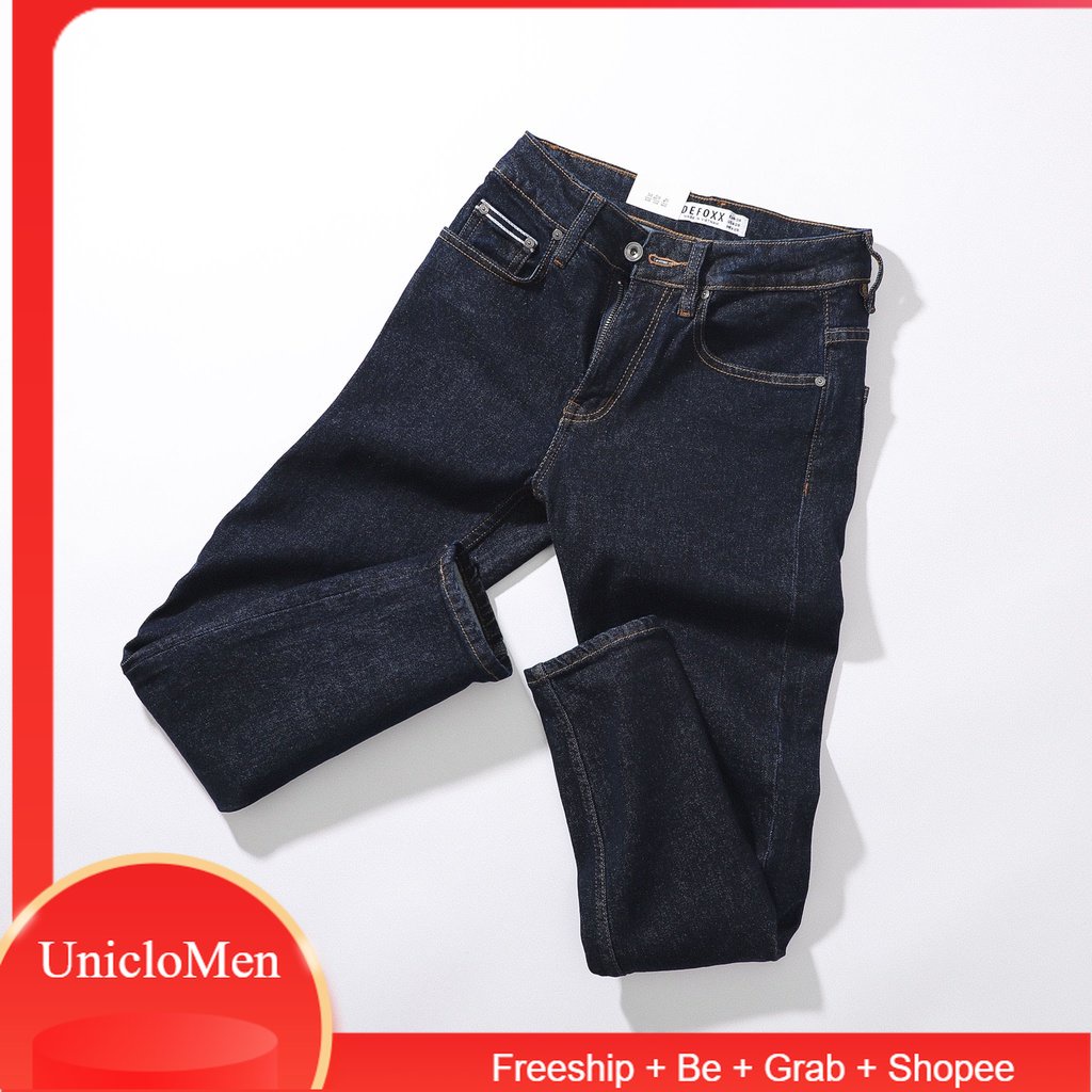 Freeship - Quần Jean Xanh Đen SLIMFIT - 1 mẫu Jean pha thun co giãn thỏa mái - form slim ôm vừa - lên dáng cực đẹp