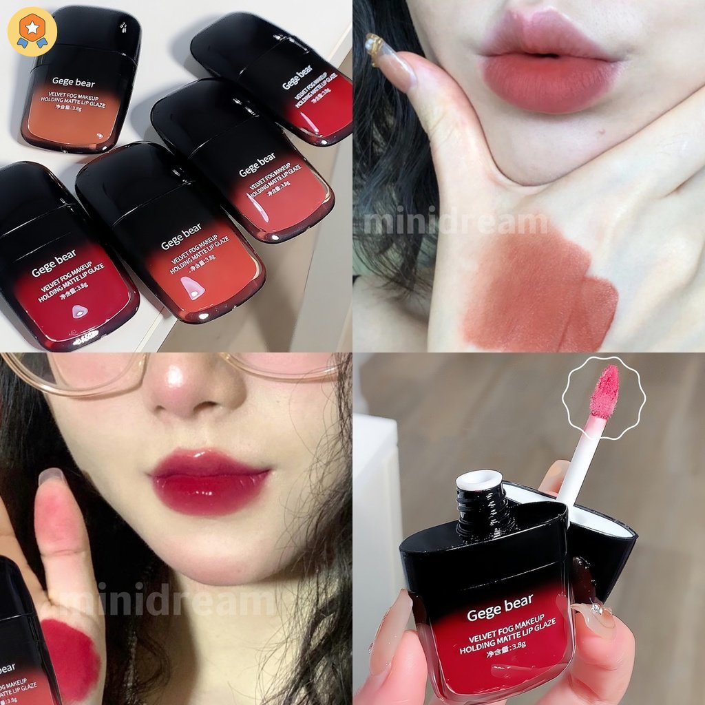 Son Môi Dạng Lỏng Lâu Trôi Không Thấm Nước Chống Dính Màu Sắc Gợi Cảm HYJP2