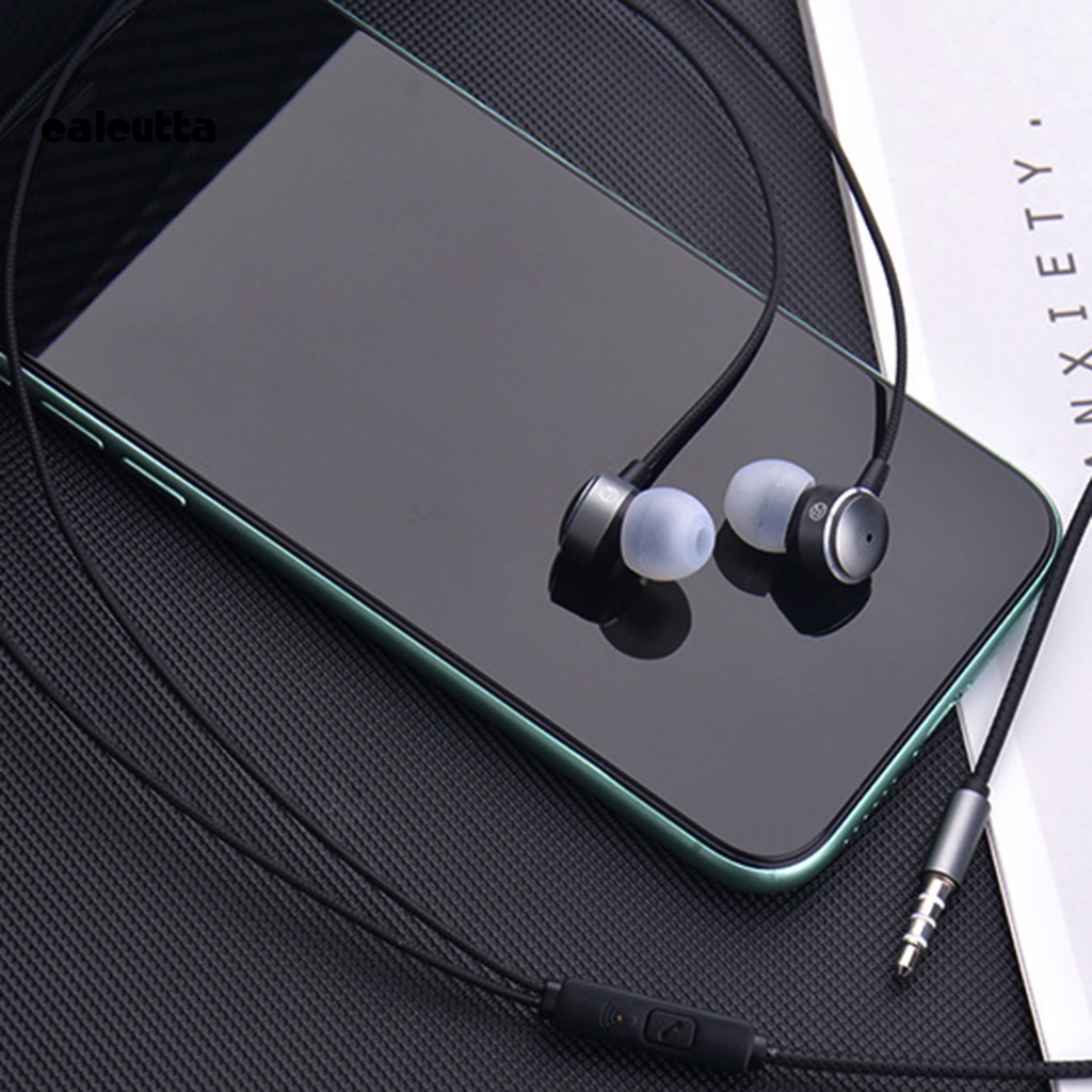 Tai Nghe Nhét Tai A08pro 1.2m Jack 3.5mm Có Micro Thiết Kế Thể Thao Thời Trang Cho Điện Thoại