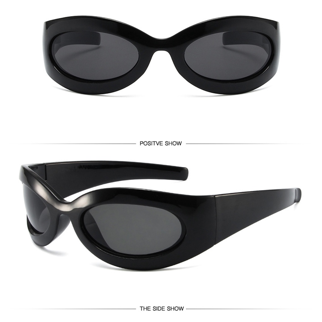 Kính Mát Y2K Chống Tia UV400 Kiểu Dáng Thể Thao Thời Trang 2000 dreamdiary