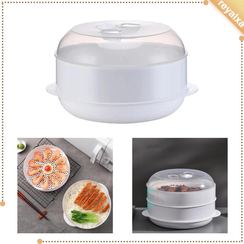 Nồi Hấp Thức Ăn Dùng Được Trong Lò Vi Sóng