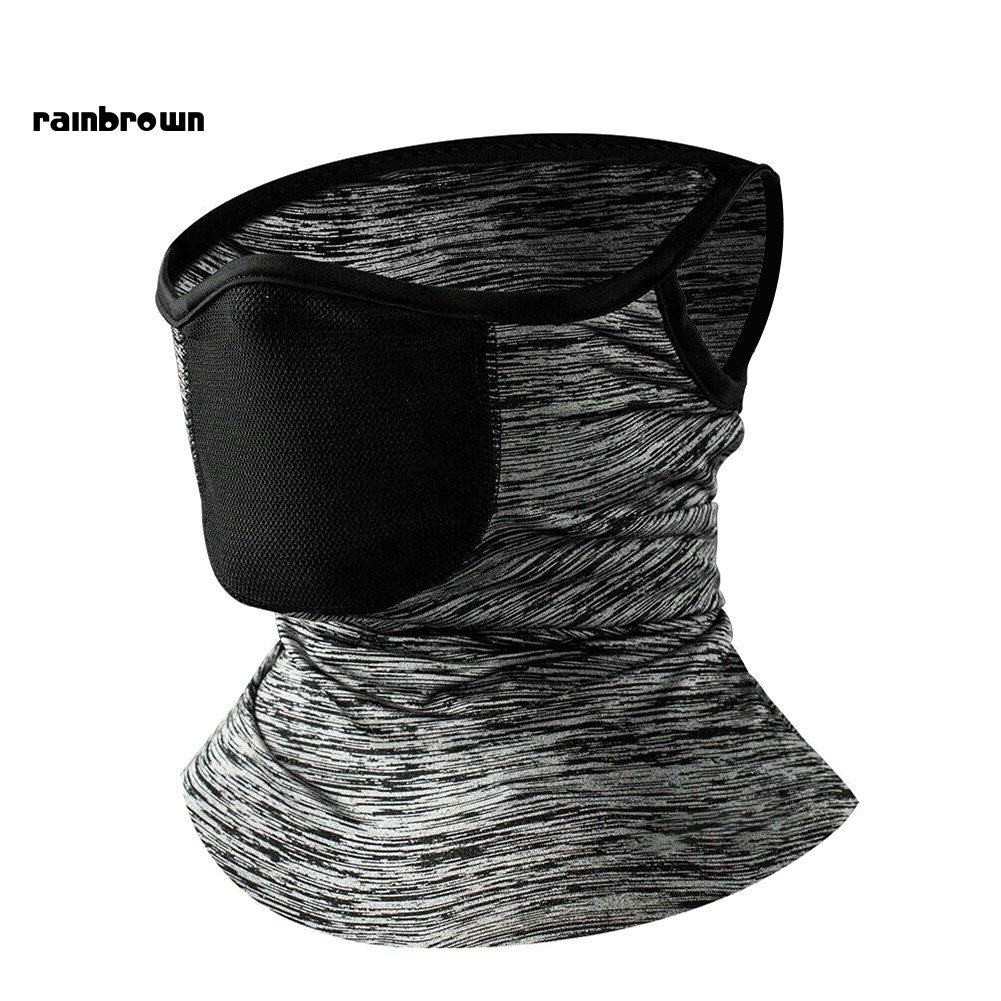 Khăn Choàng Cổ Kiêm Khẩu Trang Mềm Mại Thoáng Khí Cho Hoạt Động Thể Thao Ngoài Trời