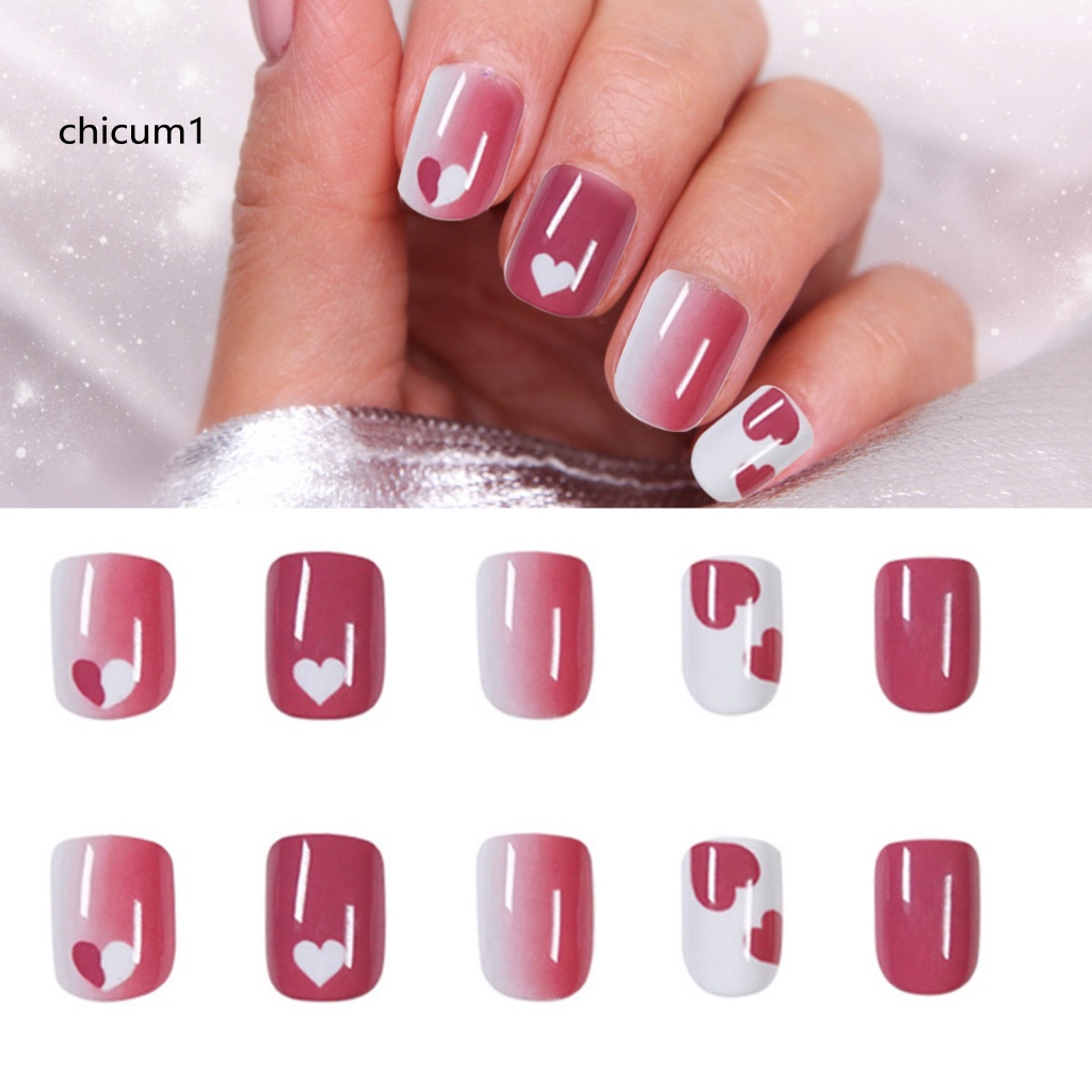 1 Bộ Móng Tay Giả Bằng ABS Tinh Tế Tiện Dụng Cho Tiệc Tùng