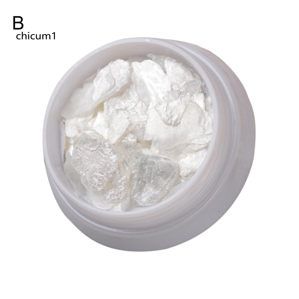 1 Hộp Kim Tuyến Vỏ Sò Lấp Lánh Trang Trí Móng Tay