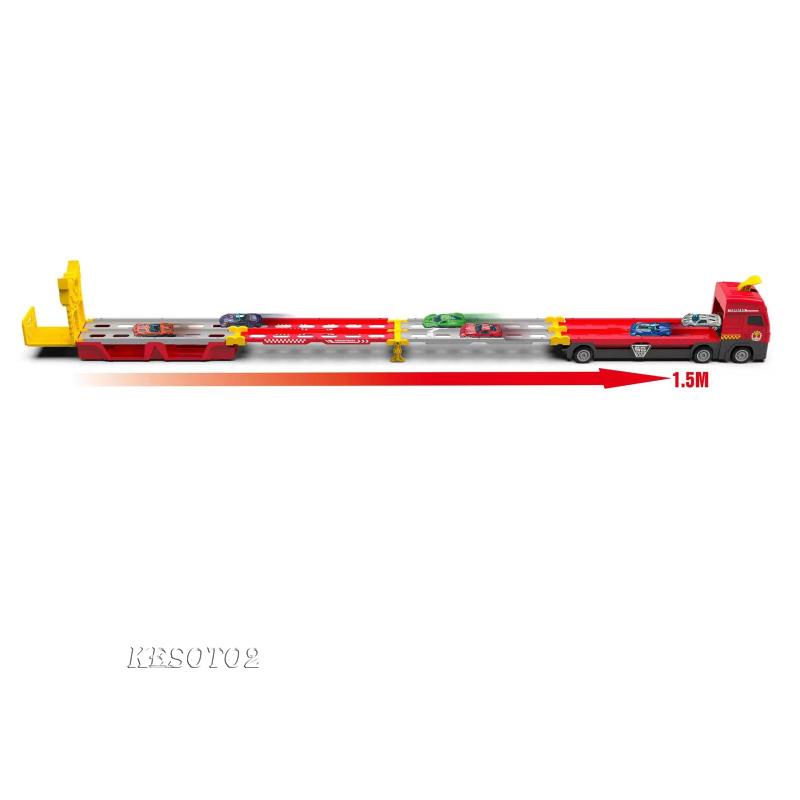 Set 6 Xe Đồ Chơi Kesoto2 Có Thể Gập Lại Tương Tác Với Sinh Nhật