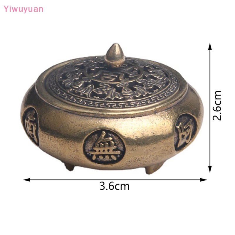 Đế Đốt Trầm Hương Bằng Đồng Thau Phong Cách Hoàng Đạo Mới