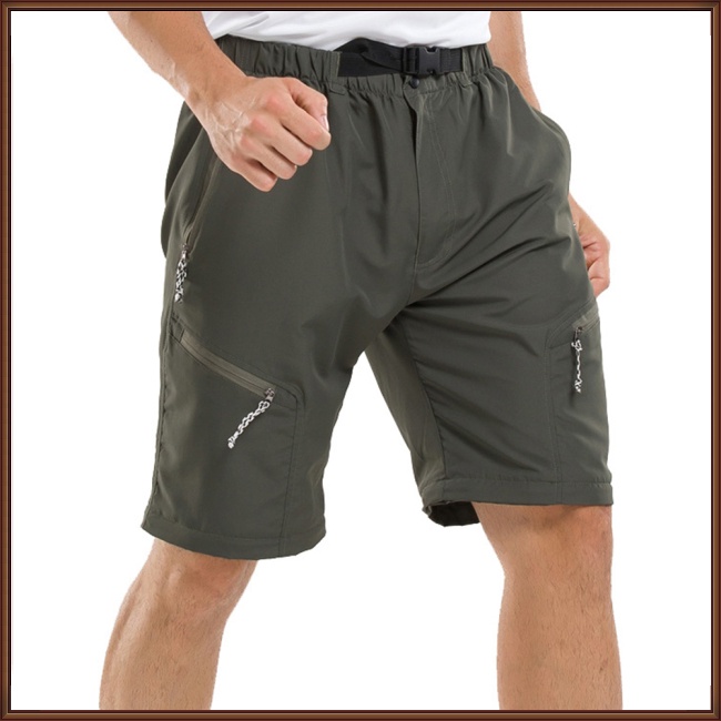 Quần Thể Thao Màu Trơn Mau Khô Có Thể Tháo Rời Cho Nam Nữ