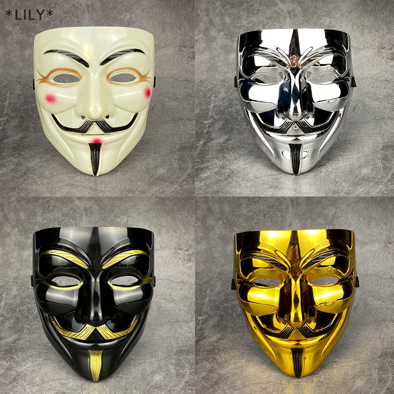 Lily Vendetta Hacker Mặt Nạ Ẩn Danh Giáng Sinh Đảng Quà Tặng Cho Người Lớn Trẻ Em Phim Chủ Đề Uuu