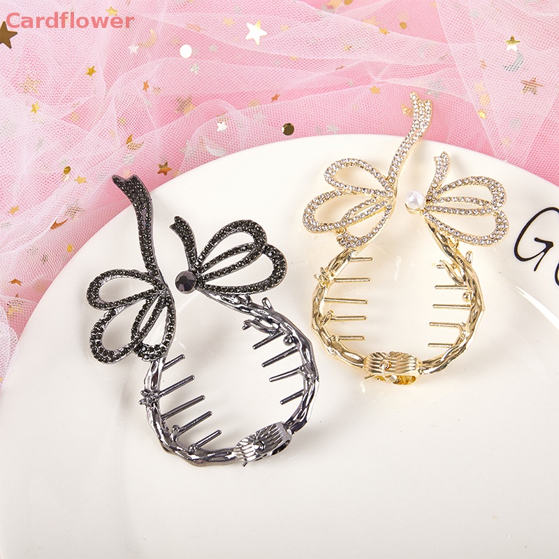 Kẹp Tóc Đính Đá Ngọc Trai Thời Trang Mới Cho Nữ