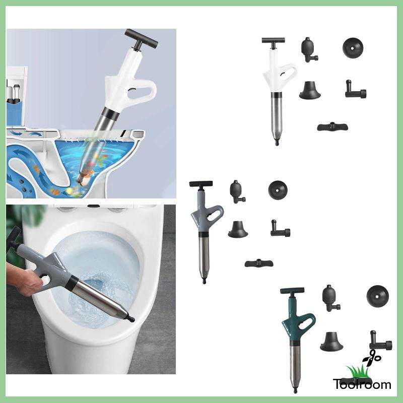 [Toolroom] Dụng Cụ Thông Tắc Nghẽn Bồn Cầu / Bồn Rửa Chén