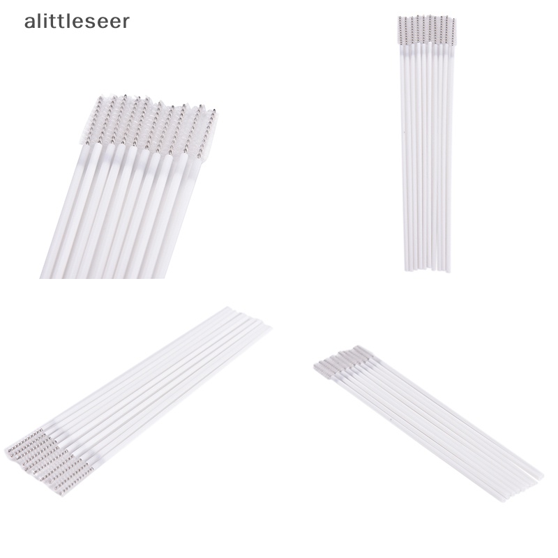 Bộ 10 Cọ Vệ Sinh Ống Hút Bằng Thép Không Gỉ Tái Sử Dụng Được