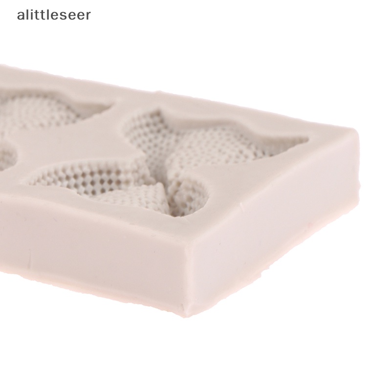 1 Khuôn Silicone Làm Bánh Hình Nơ Nhỏ 3D