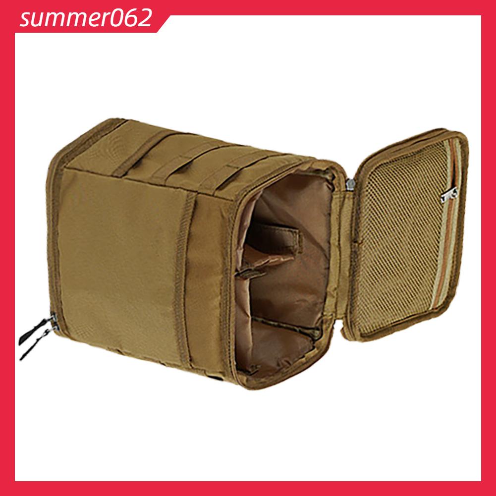 Summer062 Cắm Trại Túi Bảo Quản Vải Oxford Tích Hợp Lưới Tay Cầm Di Động Công Suất Lớn Tote Ngoài Trời Dành Cho Dã Ngoại