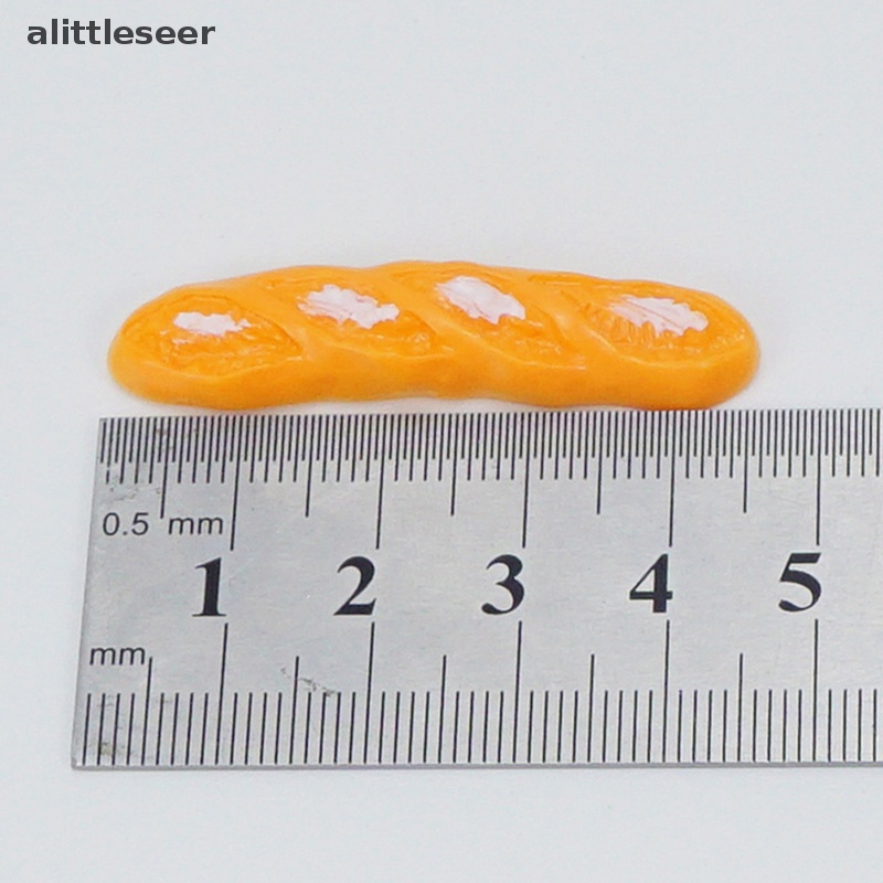 1 Bộ Giỏ Đựng Bánh Mì Dâu Tây Tỉ Lệ 1 / 12 Trang Trí Nhà Búp Bê