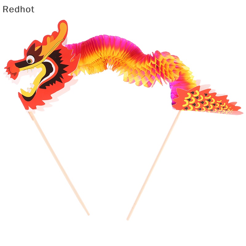 &lt; Redhot &gt; Rồng Trung Quốc Đồ Chơi Bằng Thủ Công DIY Cho Bé Mẫu Giáo Đang Giảm Giá