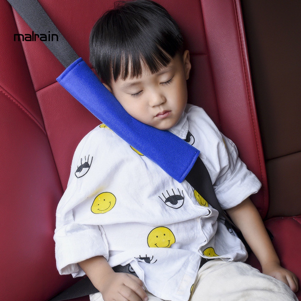 1 Cặp Đệm Vai Gắn Dây An Toàn Xe Hơi Mềm Mại Tiện Dụng