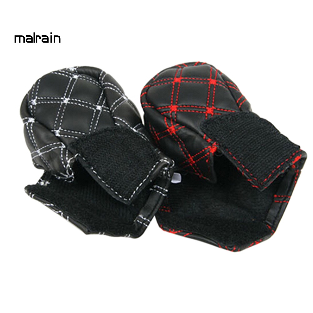 Vỏ Bọc Tay Nắm Cần Gạt Số Xe Hơi Giả Da 2 Trong 1