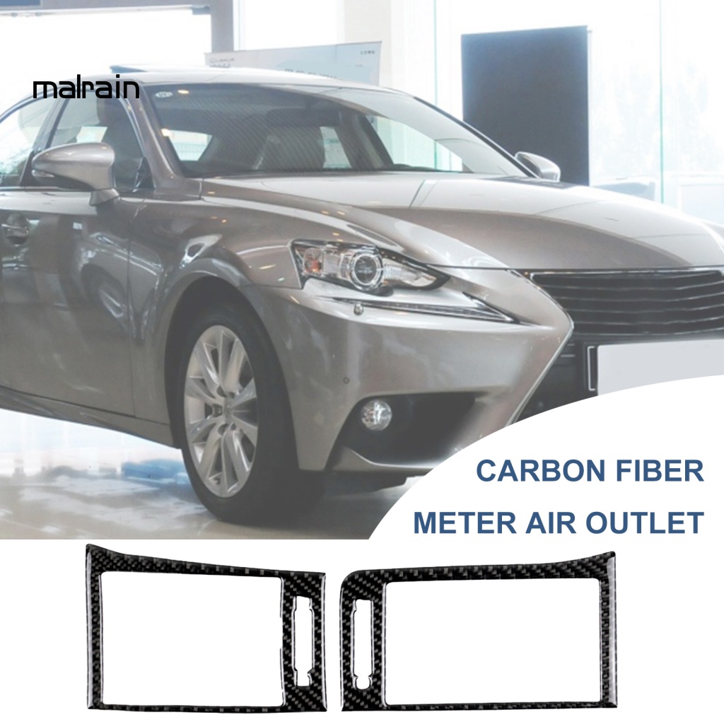 1 Bộ Miếng Dán Khung Lỗ Thông Gió Trái / Phải Chống Trầy Tiện Dụng Cho Xe Hơi Lexus IS250 2013-2019