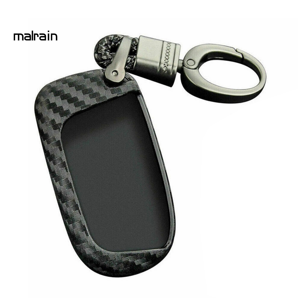 Vỏ Bảo Vệ Chìa Khóa Xe Hơi Jeep / Dodge / Chrysler Bằng Sợi Carbon