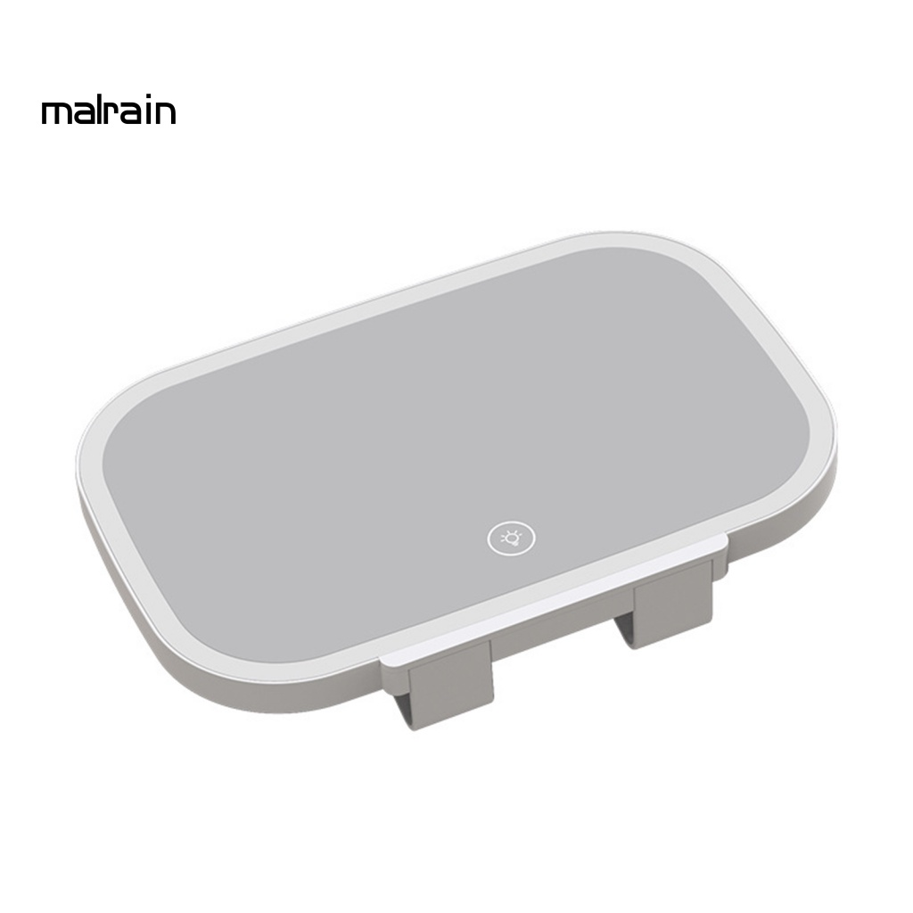 Gương Trang Điểm Màn Hình Lớn 7.8-inch Có Đèn LED Chuyên Dụng Cho Xe Hơi