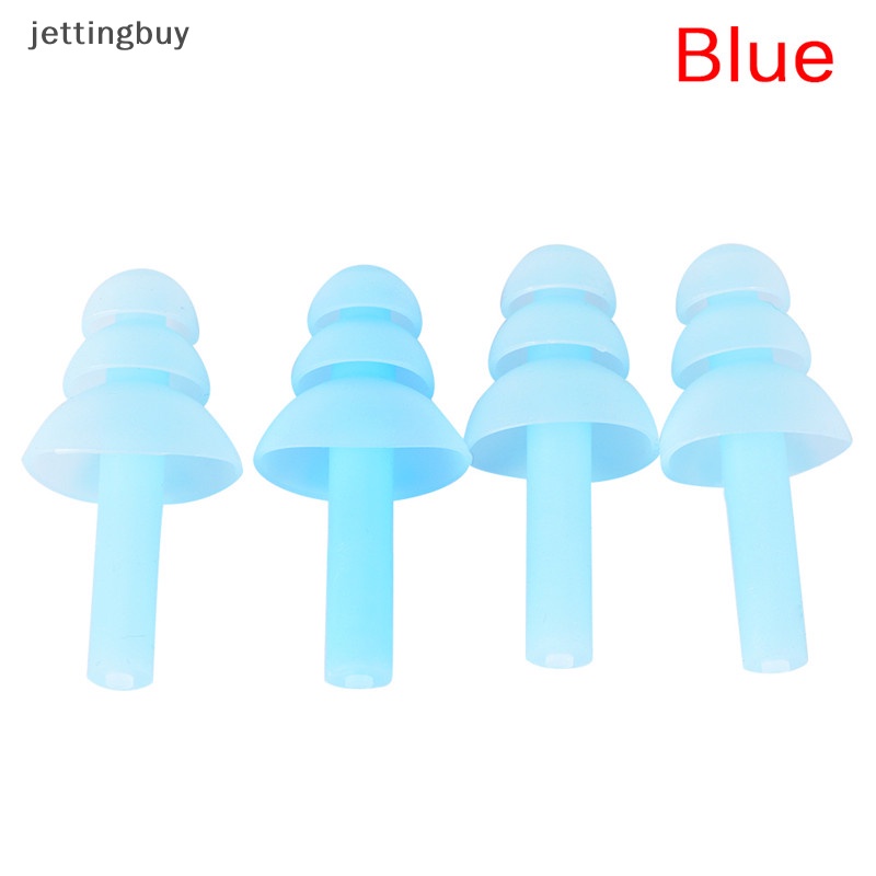 Bộ 4 Nút Bịt Tai Chống Ồn Bằng Silicone Thoải Mái Khi Ngủ