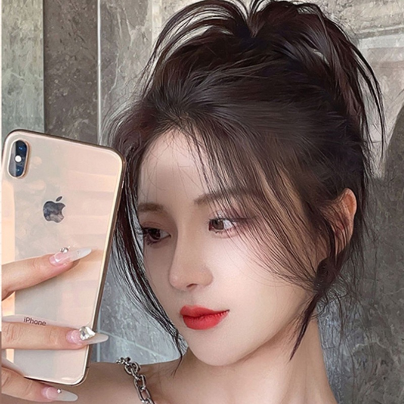 Kẹp Tóc Đuôi Ngựa Giả Mềm Mại Phong Cách Hàn Quốc Ngọt Ngào Dành Cho Nữ