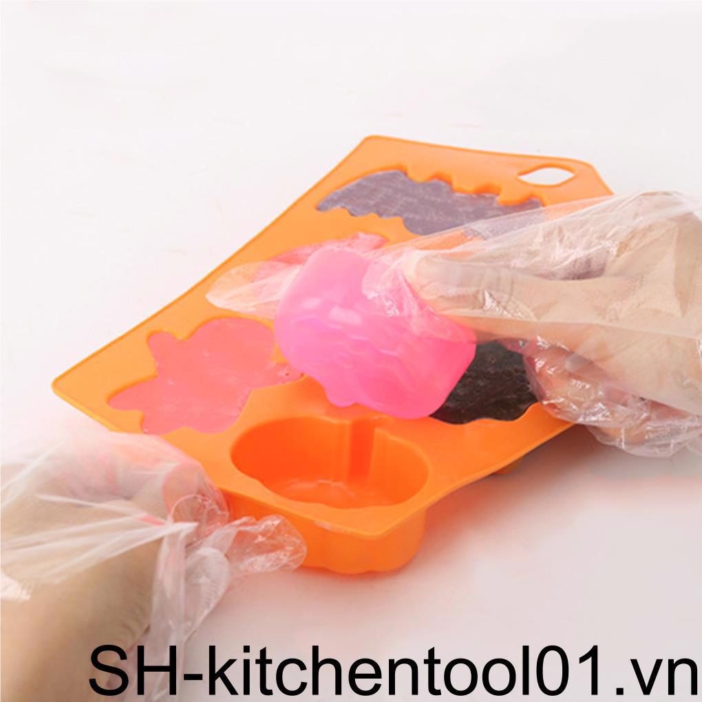 Khuôn silicone Kẹo Mềm halloween