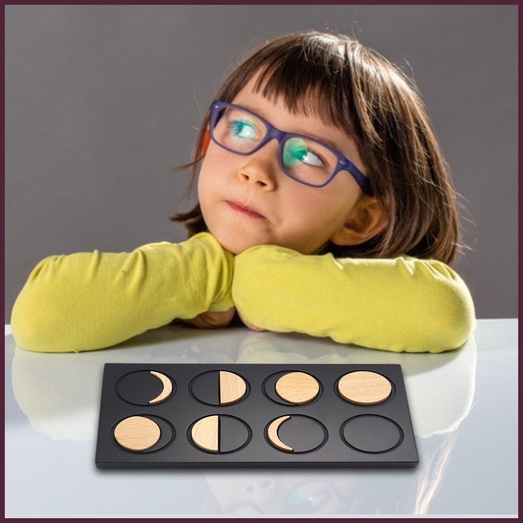 Bộ Đồ Chơi Xếp Hình Trăng Sao Giáo Dục Sớm Cho Bé