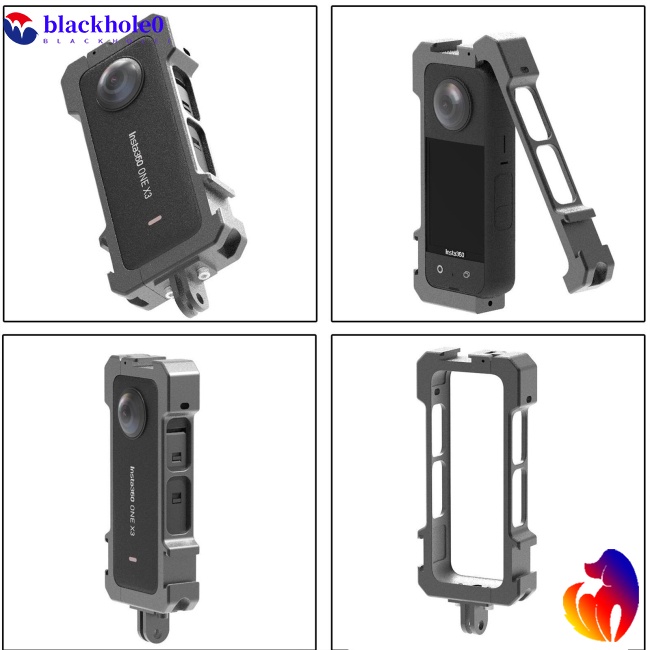 Khung Bảo Vệ Bằng Hợp Kim Nhôm Cnc Cho Camera Hành Động Insta360 X3 Panoramic