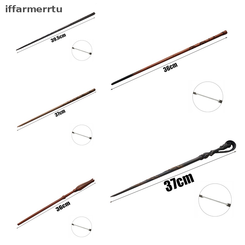 Hộp Đũa Phép Kim Loại Harry Potter 24 Loại 35-40cm