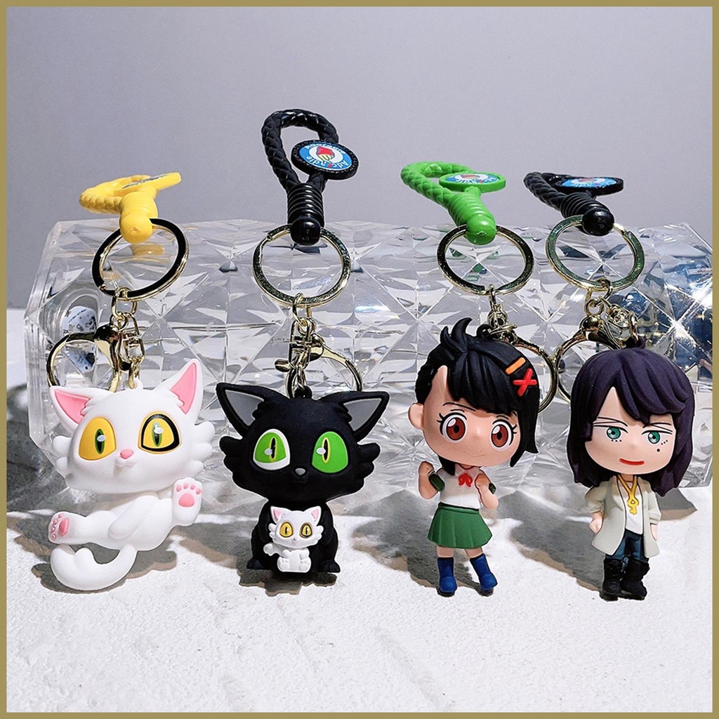 Móc Khóa Hình Chú Mèo paca3vn Trong Anime Suzume No Tojimari