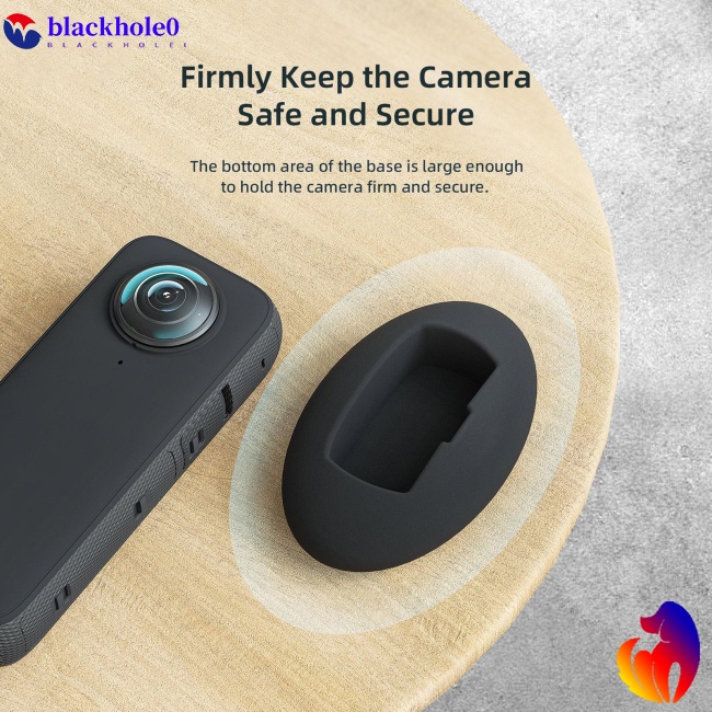 Đế Sạc Máy Ảnh Insta360 X3 Bằng Silicon Chống Trượt Tiện Dụng