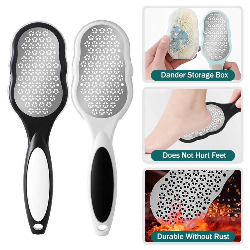 Dụng Cụ Tẩy Tế Bào Chết Cho Bàn Chân Bằng Kim Loại Có Thể Giặt Được