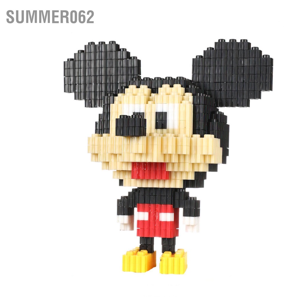 Summer062 Bộ xếp hình Micro Blocks Giáo dục trẻ em đồ chơi trò Bricks dành cho Bé trai bé gái