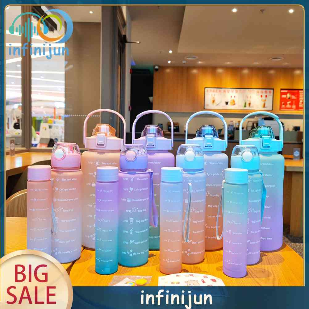 Set 3 Bình Đựng Nước Lạnh Tiện Dụng Cho Văn Phòng / Trường Học