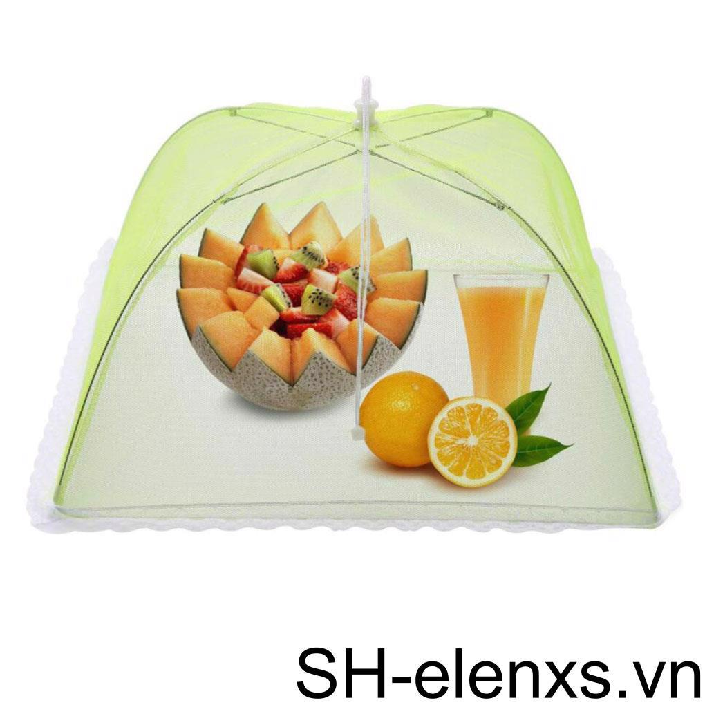 Set 4 Tấm Lưới Đậy Thức Ăn Chống Côn Trùng Có Thể Gấp Gọn Tiện Lợi