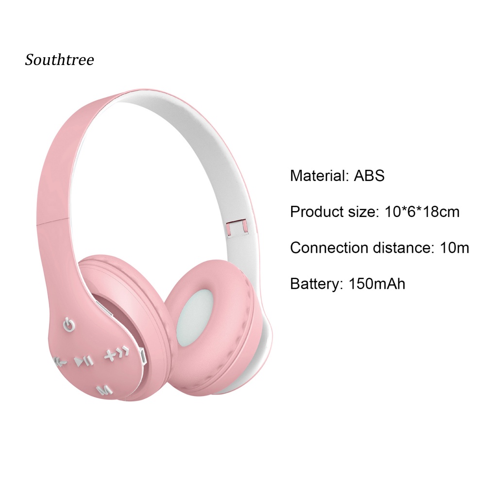 Tai Nghe Thể Thao Không Dây ST93 Bluetooth 5.1 Hỗ Trợ Thẻ TF ABS Có Thể Gập Lại